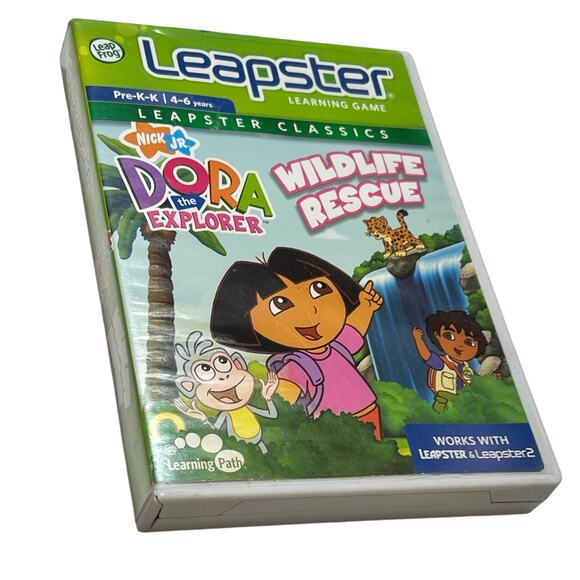 Leapster learning games Dora, Toy Story3 Backyardigans learn to draw video lot - Picture 4 of 16